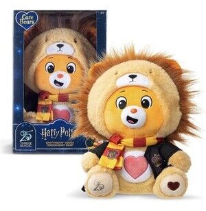 Harry Potter x Care Bears - Gryffindor House Tenderheart Bear 12" Plush With Box